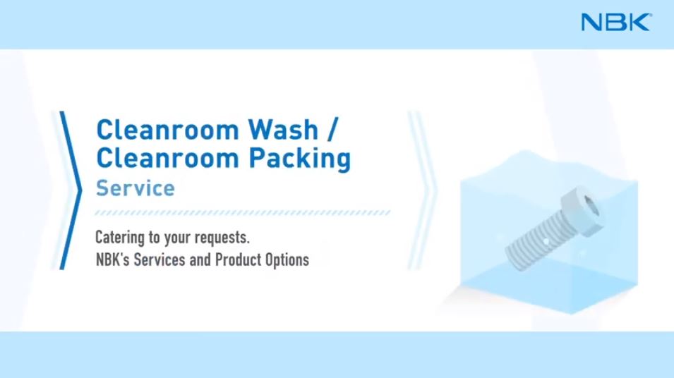 Cleanroom Wash / Cleanroom Packing Service