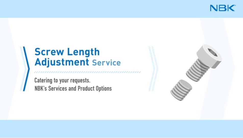 Screw Length Adjustment Service