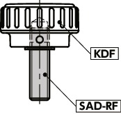 SADS-RFScrew Adaptor - Fine Threaded Type