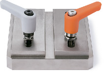 LECMS-WMiniature Plastic Clamp Levers - Spring Washer Integrated Type