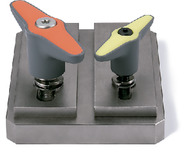 LUDM-WPlastic Clamp Levers - Spring Washer Integrated Type