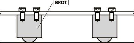 BRDTDownward Ball Rollers - Tap Hole Type