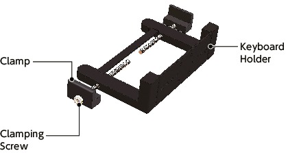 DKB-PBKeyboard Mounting System - Fix Type
