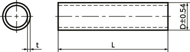 DAPRound Pipes - Standard Type寸法図