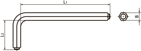 SKPSLP Specialty Keys寸法図