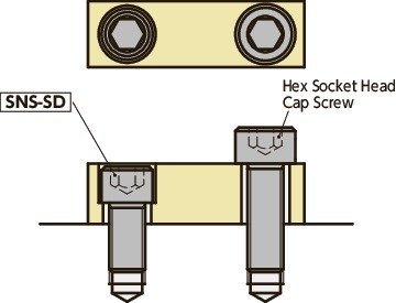 SNS-SDSocket Head Cap Screws with Small Head