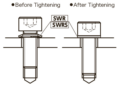 SWRRibbed Lock Washers