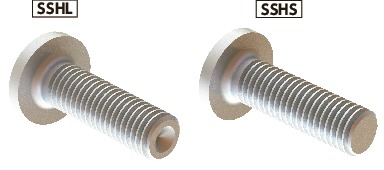 SSHSSocket Head Cap Screw with Special Low Profile - Stainless Steel