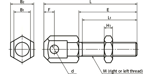 SRCSRoller Chain Bolt寸法図