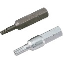 Five-Lobe Socket Bits (with Pin) for Tamper Resistant Screws