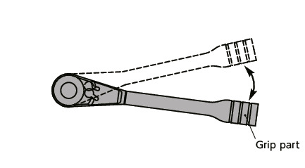 SKNBR-6.35-8SETBit Ratchet Handle Sets for Extremely Limited Access Spaces