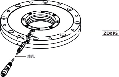 DKPS_C导轨库浪霸 - 气压型 - 常闭型 - 旋转轴保持型