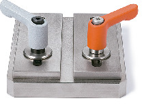 LDCM-LW微型夹紧手柄 - 平垫圈装入型