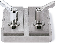 LDCMS-LW-AS微型夹紧手柄 - 平垫圈装入型 - 全不锈钢制