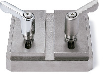 LDCMS-W-NI微型夹紧手柄 - 弹簧垫圈装入型 - 全不锈钢制