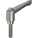 夹紧手柄(外螺纹) - 全不锈钢制