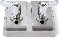 LHCMS-LW-CR微型夹紧手柄 - 平垫圈装入型 - 扁平型