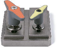 LUDMS-LW塑料夹紧手柄-平垫圈装入型