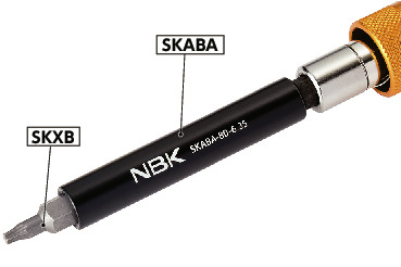SKXB梅花槽短螺丝批头