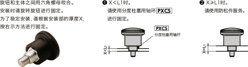 PHX分度柱塞 - 紧凑型