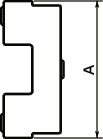 MOP-SPCRMOP用间隔体寸法図