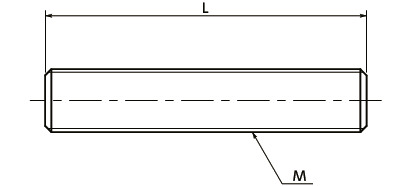 SPC-Z树脂螺丝（PC / 全螺纹丝杆）寸法図