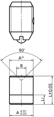 BB球形按钮寸法図