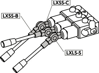 LXSS锯齿锁紧（不锈钢制） - 带连接部