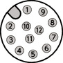 UZAF-SW铝制管式拉手 - 带开关