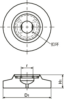 SCPS止推垫寸法図