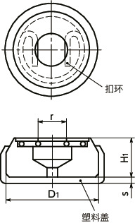 STP-K止推垫寸法図