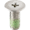 十字槽埋头小螺钉（薄板固定用 / 带尼龙熔敷）