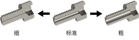 SVSLG-AG高强度不锈钢内六角圆柱头螺栓（通孔型 / 镀银）